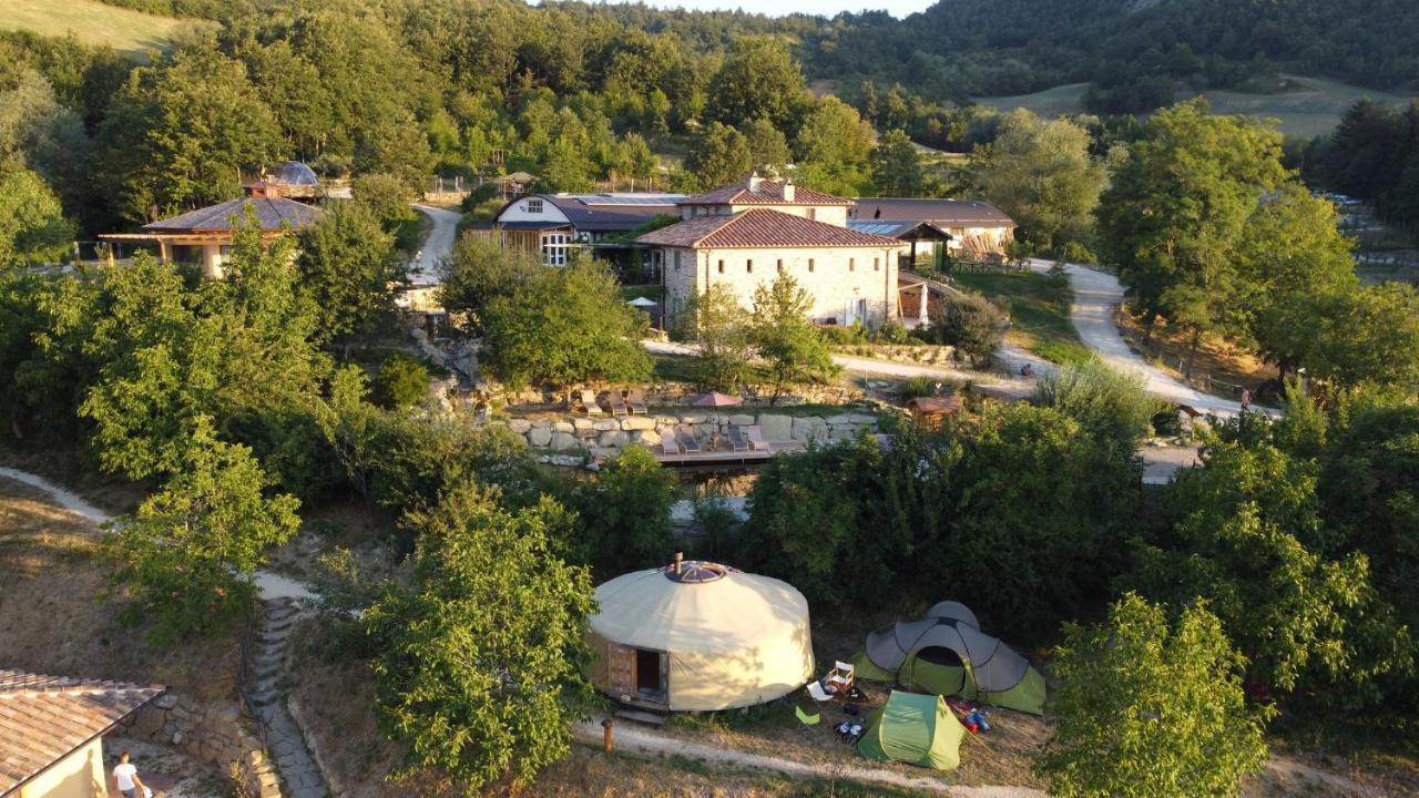 Agriturismo Biologico Autosufficienza Bagno di Romagna Buitenkant foto